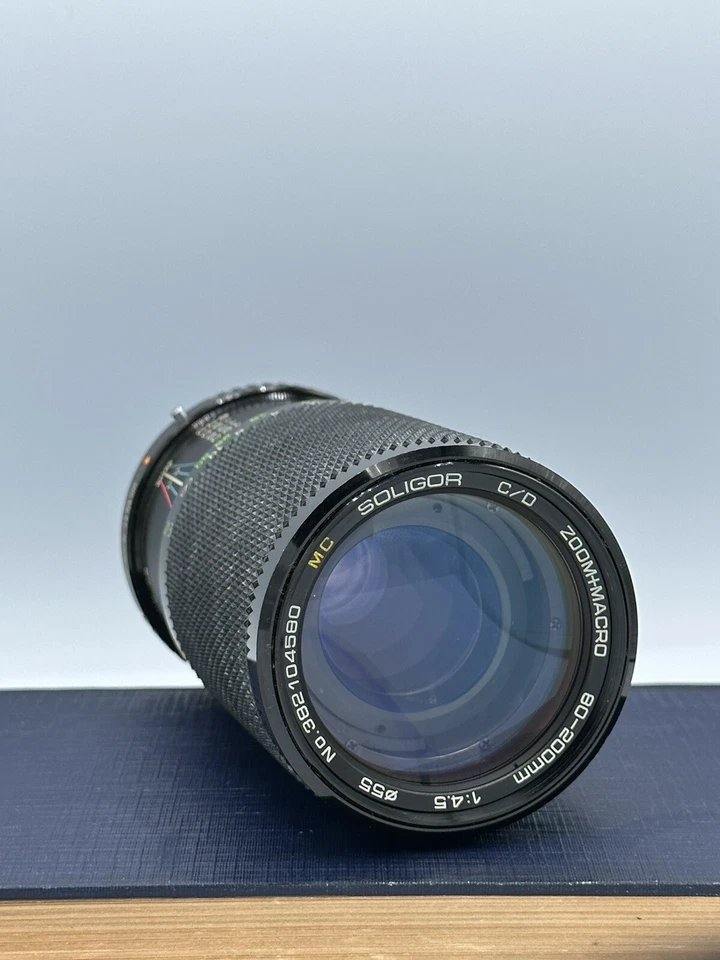 Lente Soligor C/D Zoom/Macro MC 80-200 mm f4,5 para Fujifilm/Fujica Foto 1 de 4