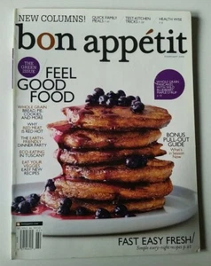 Bon Appetit Magazine February 2008 Feel Good Food Issue - Imagen 1 de 4
