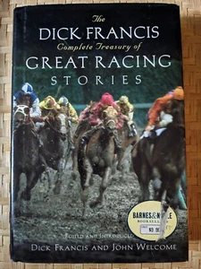 THE DICK FRANCIS COMPLETE TREASURY OF GREAT RACING STORIES By Dick Francis HC DJ - Picture 1 of 2