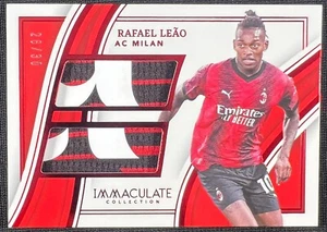 Rafael Leao 2022-23 Panini Immaculate Magnificent Jumbo Dual Patch /30 #JD-RLO - Picture 1 of 2