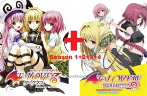 DVD Anime Uncensored To Love Ru Complete Season 1+2+3+4 (1-64 End) - Bild 1 von 7
