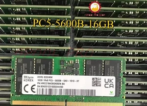 16GB DDR5 5600MHz 1RX8 Laptop SODIMM RAM 1Rx8 PC5-5600B HMCG78AGBSA092N SK Hynix - Afbeelding 1 van 1