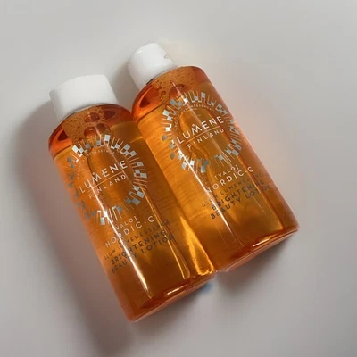 LOTE DE 2 lociones de belleza iluminadoras Finland Nordic C 5,1 oz COMO EN LA FOTO, sin caja Foto 1 de 4