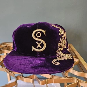 New Era 59fifty Chicago White Sox Velvet Gold Embroidered 7 1/4 GRAIL Fitted - Picture 1 of 13