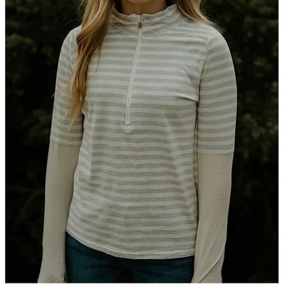 Patagonia Merino 3 Midweight Zip Neck Womens L Outdoor Active Gorpcore Cozy - Image 1 of 4