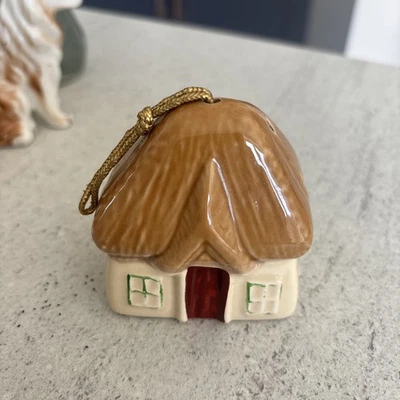 VINTAGE YE OLDE CERAMIC POMANDER PERFUME FLOWERS COTTAGE - Image 1 of 4