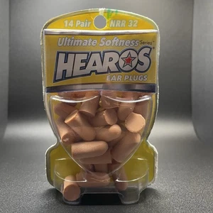 Hearos Ultimate Softness Series Ear Plugs, 14 Pair - Picture 1 of 6