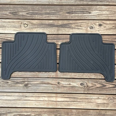 Tapetes de assoalho traseiros para passageiros Toyota 4Runner 2003-2009 para todas as condições climáticas fabricante de equipamento original 2008 2007 06 - Imagem 1 de 4