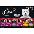 Adult Wet Dog Food Classic Loaf In Sauce Steak Lovers Variety Pack With Real ...