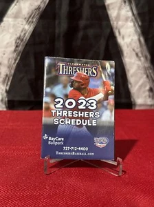 CLEARWATER THRESHERS 2023 MiLB MLB Minor League Baseball FSL Pocket Schedule - Picture 1 of 2