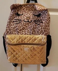 Limited Too 17" Cheetah Backpack Great Condition - Picture 1 of 10