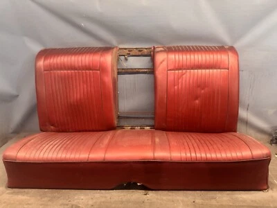 1965 1966 Pontiac Grand Prix Rear Back Seat Bonneville Catalina Starfire Impala - Image 1 of 4