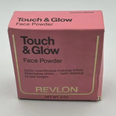 Vintage Box Revlon Touch And Glow Face Powder Translucent Light Medium No. 1 NEW - Image 1 of 4