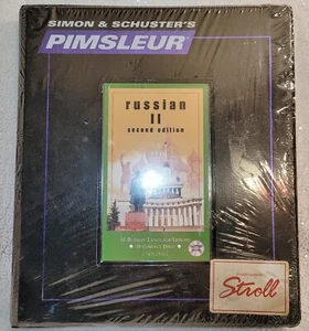 Pimsleur 30 Russian II Language Course Lesson Program 1996, 16 CDs Audiobook - Picture 1 of 9