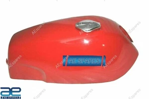 Compatible With Norton Commando 750 Fastback Red Fuel Gas Tank MK5 with Cap AEs - Foto 1 di 6
