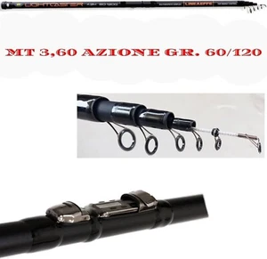 canna pesca fondo mare lago fiume piombo filo amo surfcasting - Foto 1 di 1