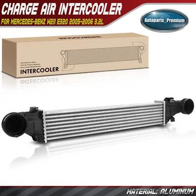 Intercooler delantero refrigerado por aire para Mercedes-Benz E320 05-06 L6 3,2 L turboalimentado Foto 1 de 4