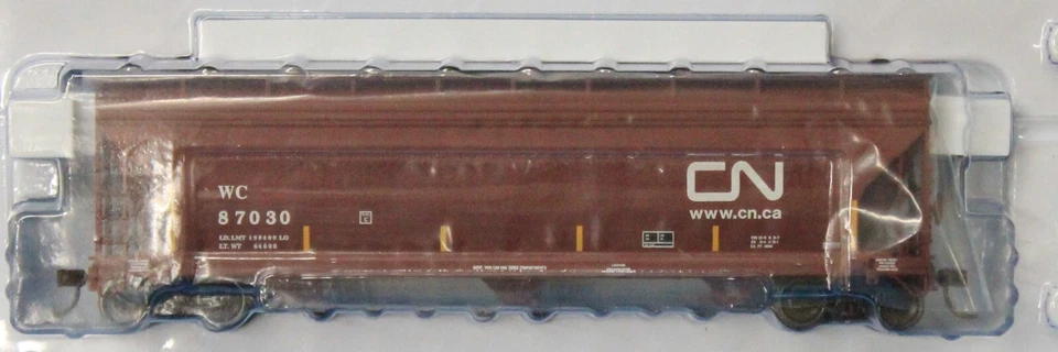 Atlas HO ACF 4650 Centerflow Covered Hopper Canadian National #87030 20006949