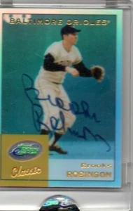 Brooks Robinson 2005 ETopps Classic Autographs w/Certificate  - Picture 1 of 3