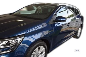 Deflectores de viento para Renault Megane Grandtour MK4 2016-24 5 puertas juego de 4 piezas Heko - Imagen 1 de 9