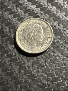 1980 Netherlands 10 Cents Coin – Juliana Queen of the Netherlands – Dutch Guilde - Picture 1 of 2
