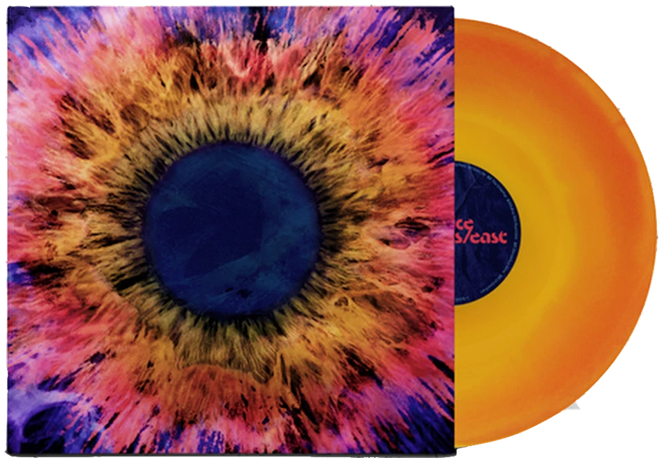 Thrice: Horizons/East Neon Yellow/Violet Vinyl LP. The Artist In The Ambulance. - Image 1 of 1