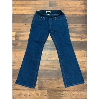 Karen-T Pull-on Denim Maternity Blue Jeans Bootcut Size L - Image 1 of 4