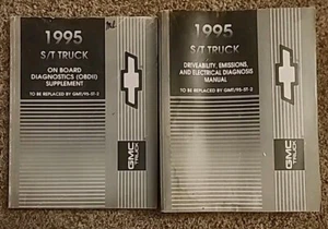 1995 Chevrolet GMC S/T Truck Service Manual GMT/95-ST-1P + Electrical, Emissions - Picture 1 of 3