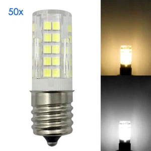 50x E17 Intermediate C9 LED Light Bulb 64-2835 5W SMD Ceramics Lamp 110v/220v - Picture 1 of 7