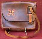 Preloved Vintage Tooled Leather Handbag