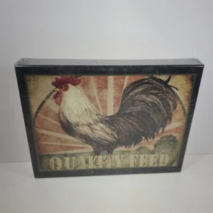 Proud Rooster Jigsaw Puzzle Land Susan Winget Farm Theme 2014 1000Pcs NEW SEALED - Picture 1 of 8