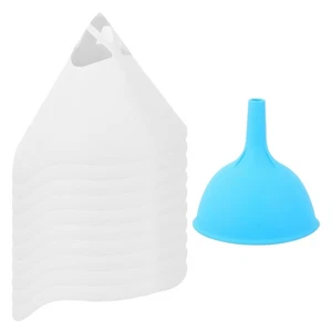 100 sztuk Jednorazowe sito papierowe Sito żywiczne z silikonowym lejem Akcesoria do drukarek 3D - Zdjęcie 1 z 12