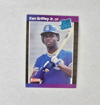 (ITEM 944) KEN GRIFFEY JR. - 1989 DONRUSS #33 (RC) - Image 1 of 2