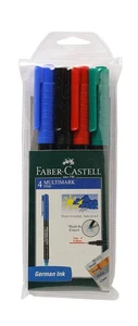 Faber-Castell Fine Multi-Marker - Pack of 4 (Assorted) - Picture 1 of 3