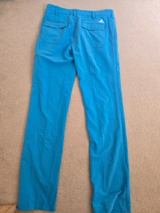 mens Adidas golf trousers 30W 34L - Picture 1 of 3