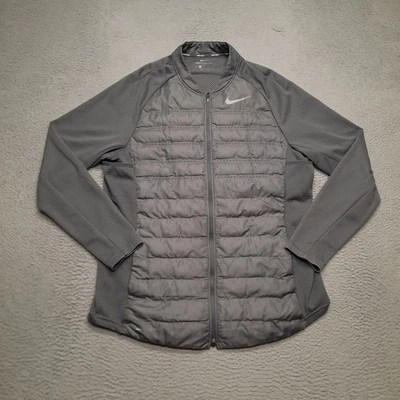 Nike Aeroloft HyperAdapt Golf Jacket Men's Size XL Gray Hybrid Puffer 854530-021 - Image 1 of 4