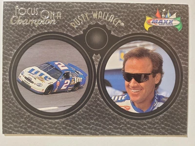 1998 Maxx Rusty Wallace # FC 10 Focus on a Champion - Image 1 of 2