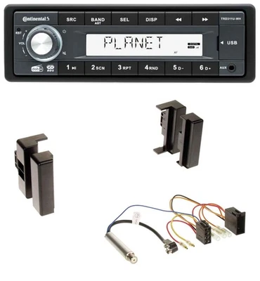 Continental MP3 AUX USB DAB 1DIN Autoradio für Audi A4 B5 bis 99 A6 C4 bis 97 A8 - Bild 1 von 4