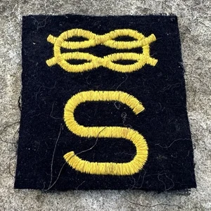 ORIGINAL WWII WW2 US Sampson Naval Training Center Class Leader Patch - Scarce - Picture 1 of 2