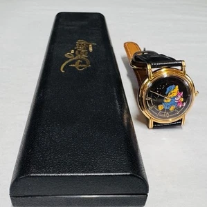 Winnie The Pooh & Piglet Watch Day & Night Disney Box New Battery Extremely Rare - Picture 1 of 9