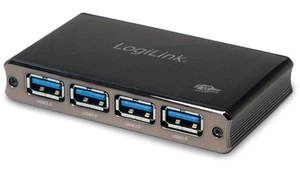 LOGILINK USB3.0-Hub UA0282, 4-Port, Aluminium - Bild 1 von 2
