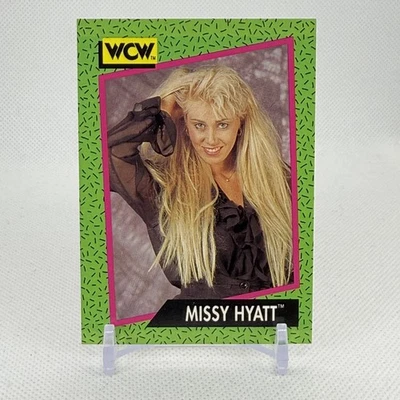 1992 Missy Hyatt impel WCW Green #160 - Image 1 of 2