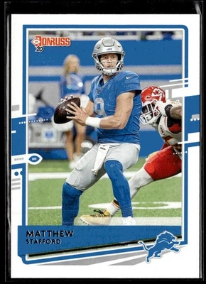 2020 Donruss #96 Matthew Stafford - Image 1 of 2
