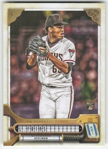 2022 Topps Gypsy Queen #292 Luis Frias RC Arizona Diamondbacks Rookie - Picture 1 of 2