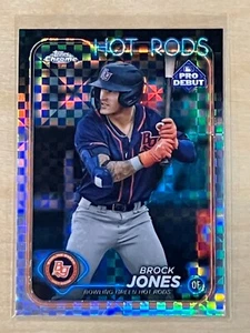 2024 Topps Pro Debut Chrome Xfractor Refractor Brock Jones Tampa Bay Rays - Picture 1 of 1