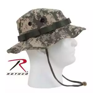 ACU Cappello Cappello Boonie Mimetico Militare Politecnico/Cotone ROTHCO 5891 - Foto 1 di 6