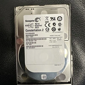 Seagate ST91000640SS 1TB 7.2K RPM 2.5 SAS 6Gbs Constellation.2 HDD Grade A Drive - Picture 1 of 1