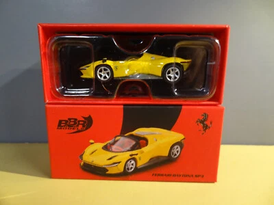 BBR 1/64  FERRARI DAYTONA SP3 - GIALLO MODENA BRIGHT YELLOW - Image 1 of 4