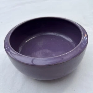 Vintage Denby Bowl Round 18cm across purple Handmade Stamped Denby - Picture 1 of 6