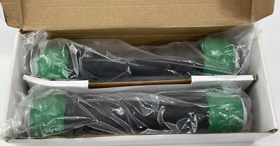 Zumba Fitness Dance Weighted Bars Live it Up, Green Weight Pair Only - Image 1 of 3